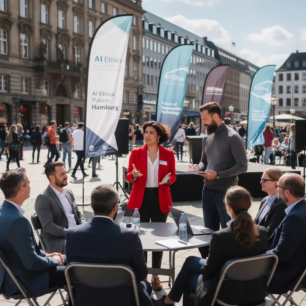 Eine Nahaufnahme von Notizen und Dokumenten, die während einer öffentlichen Sitzung erstellt wurden.